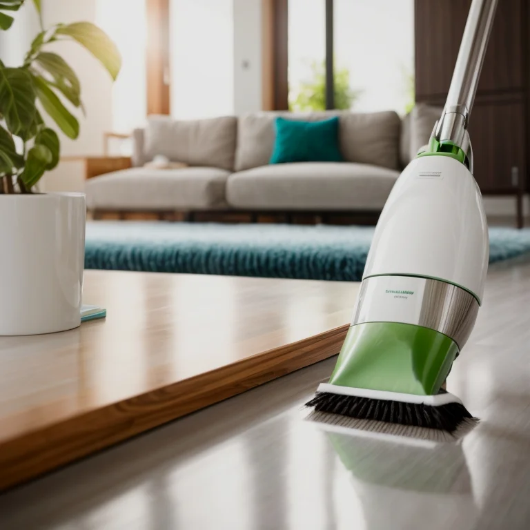 ホームクリーニングの作業風景